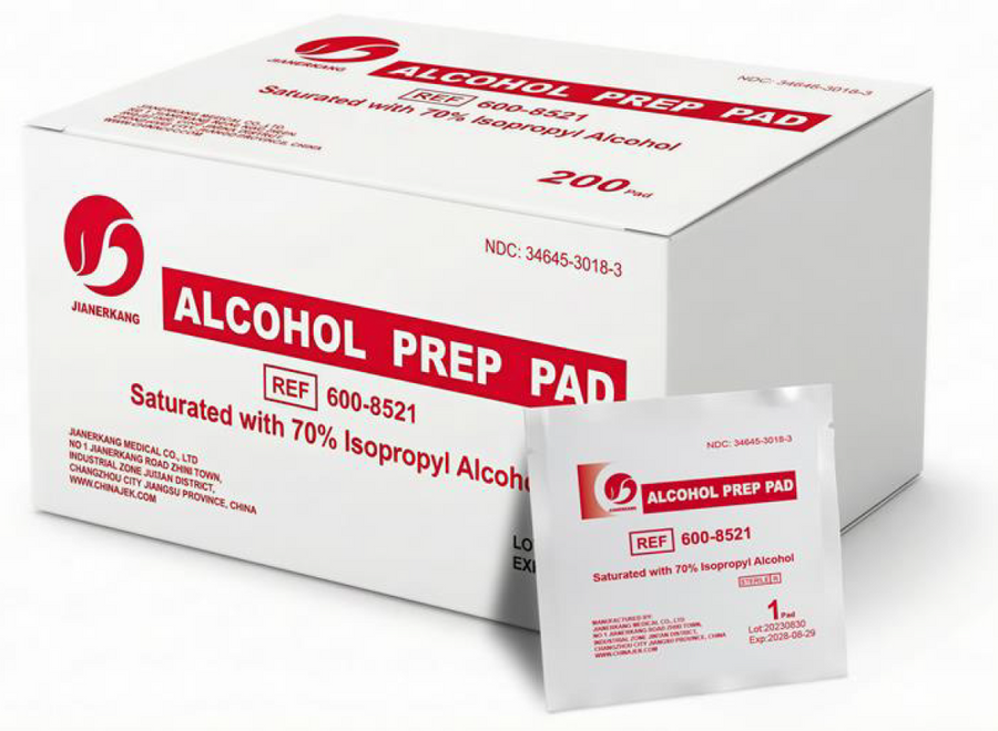 Sterile Isopropyl Alcohol Swabs