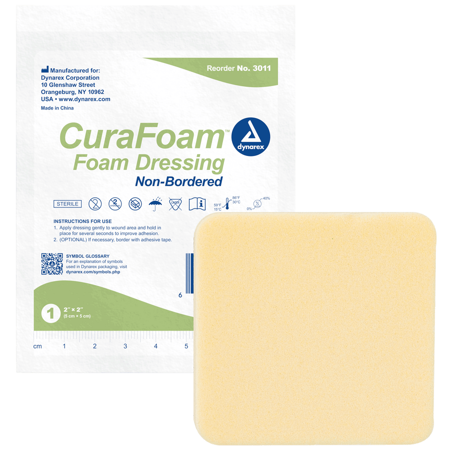 Dynarex CuraFoam™ Foam Dressings