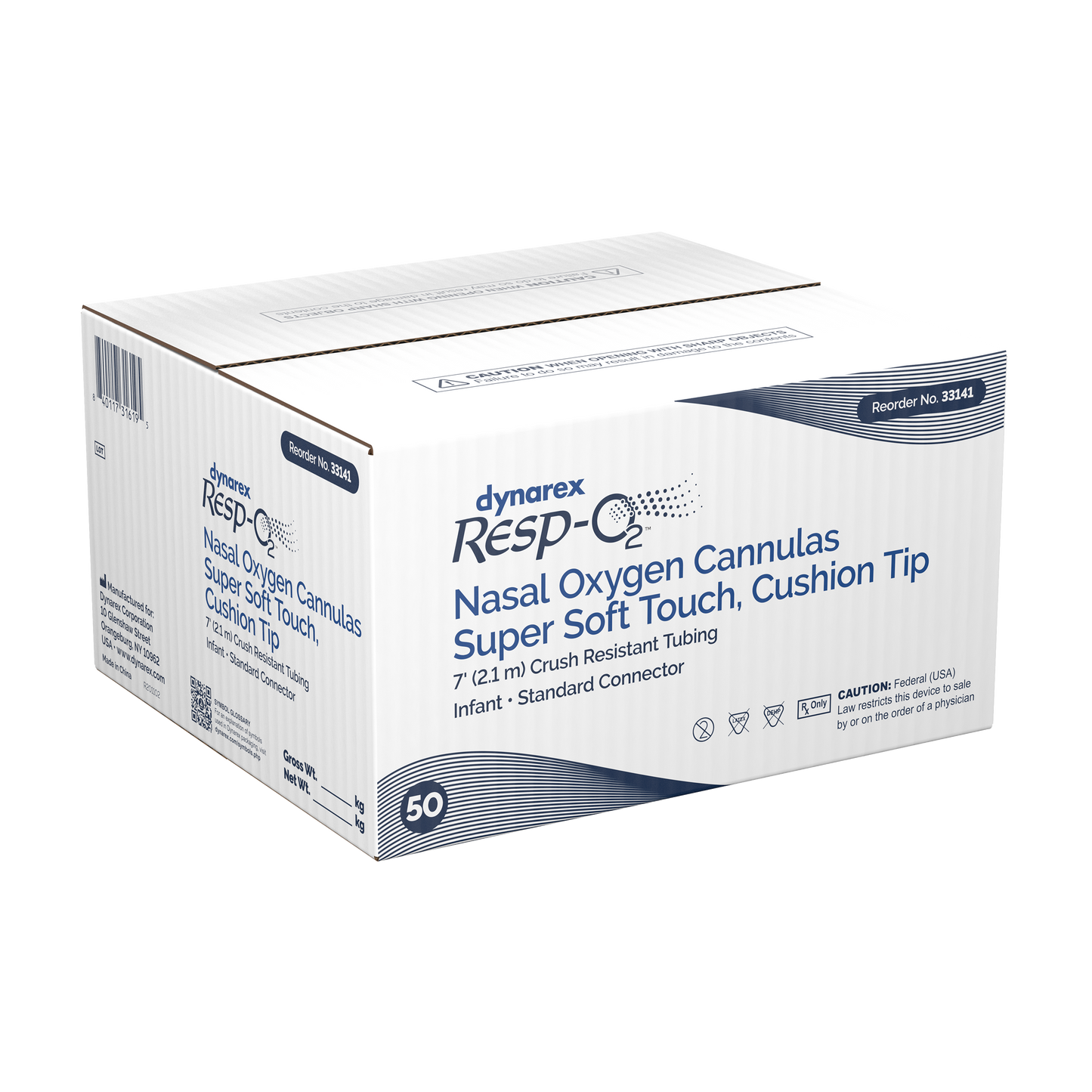Nasal Oxygen Cannulas - Super Soft Touch - Cushion Tip