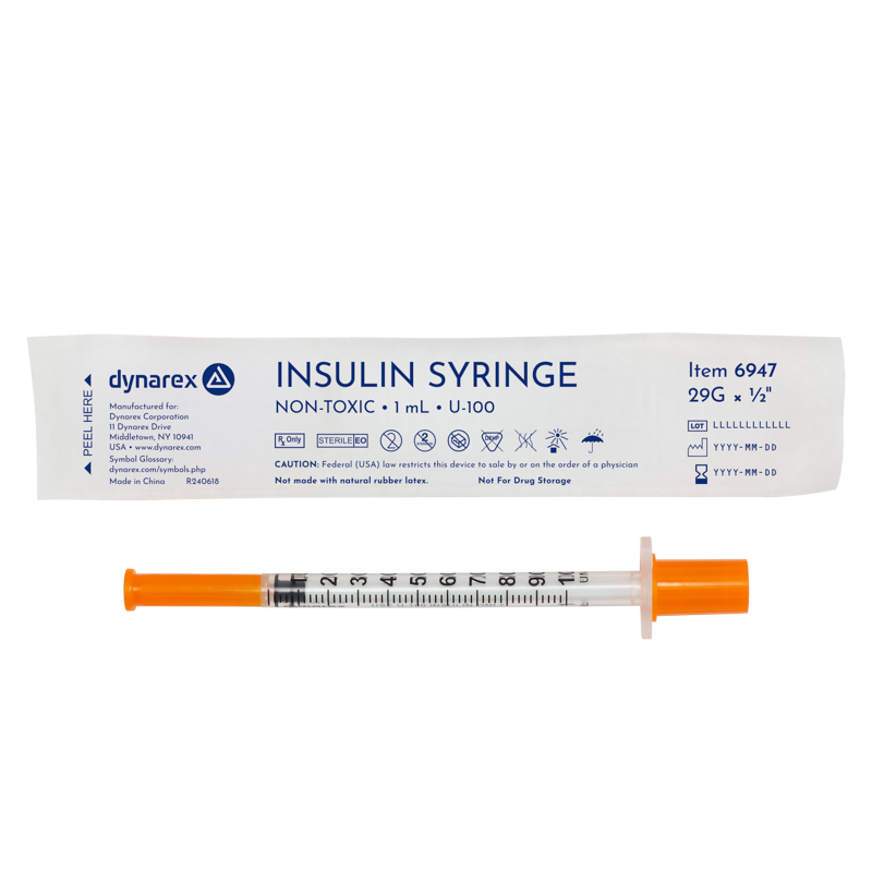 Dynarex Insulin Syringes