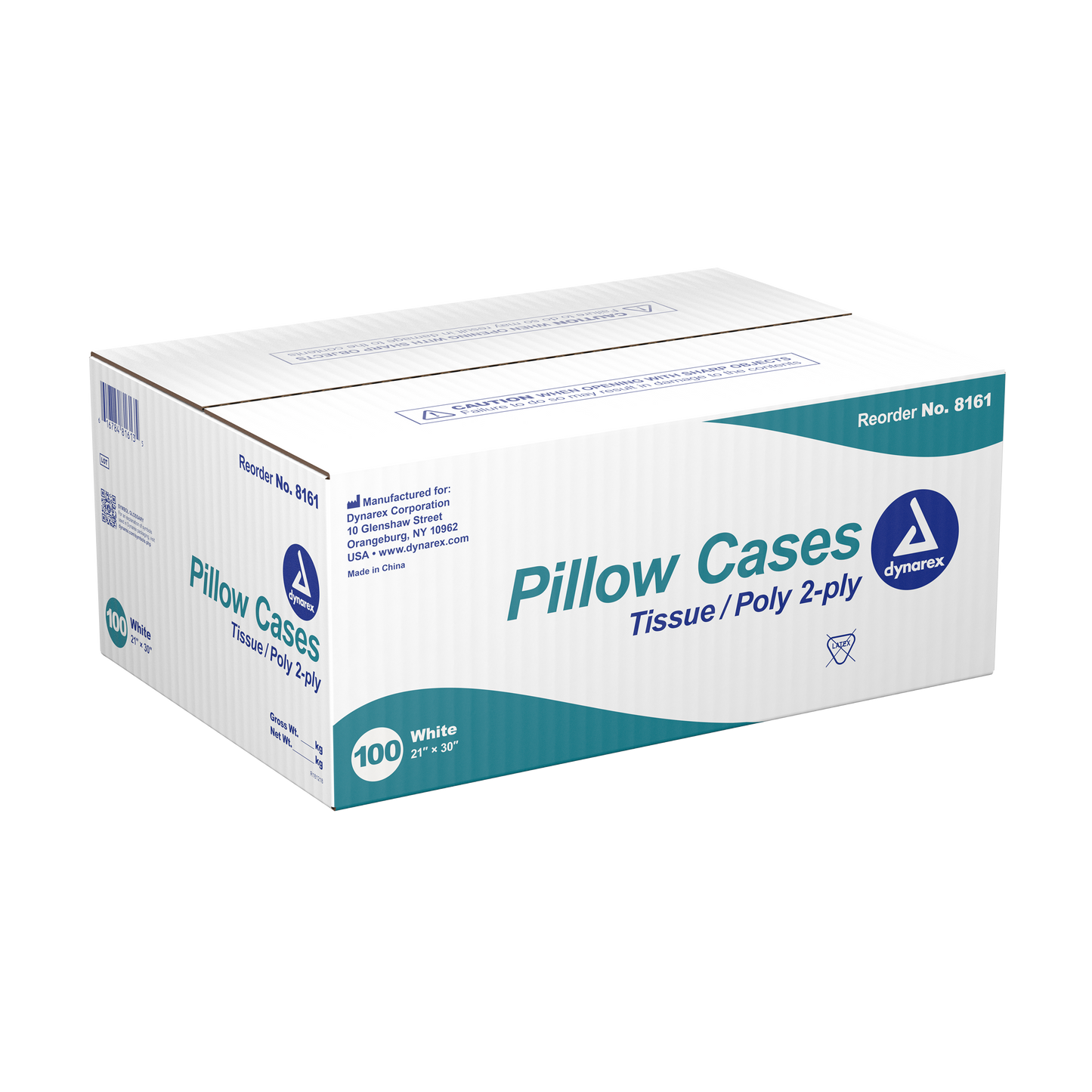 Pillow Cases – TP 2 ply, White, 21" x 30"