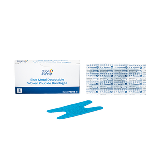 Dynarex Blue Metal Detectable Woven Bandages