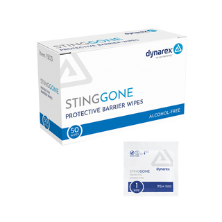 Dynarex StingGone Protective Barrier Wipes