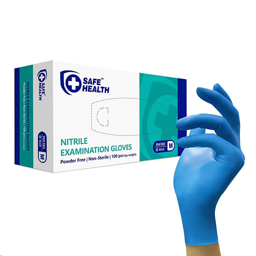 Standard Royal Blue Exam Nitrile 3.5mil 200ct/box 10bx/cs
