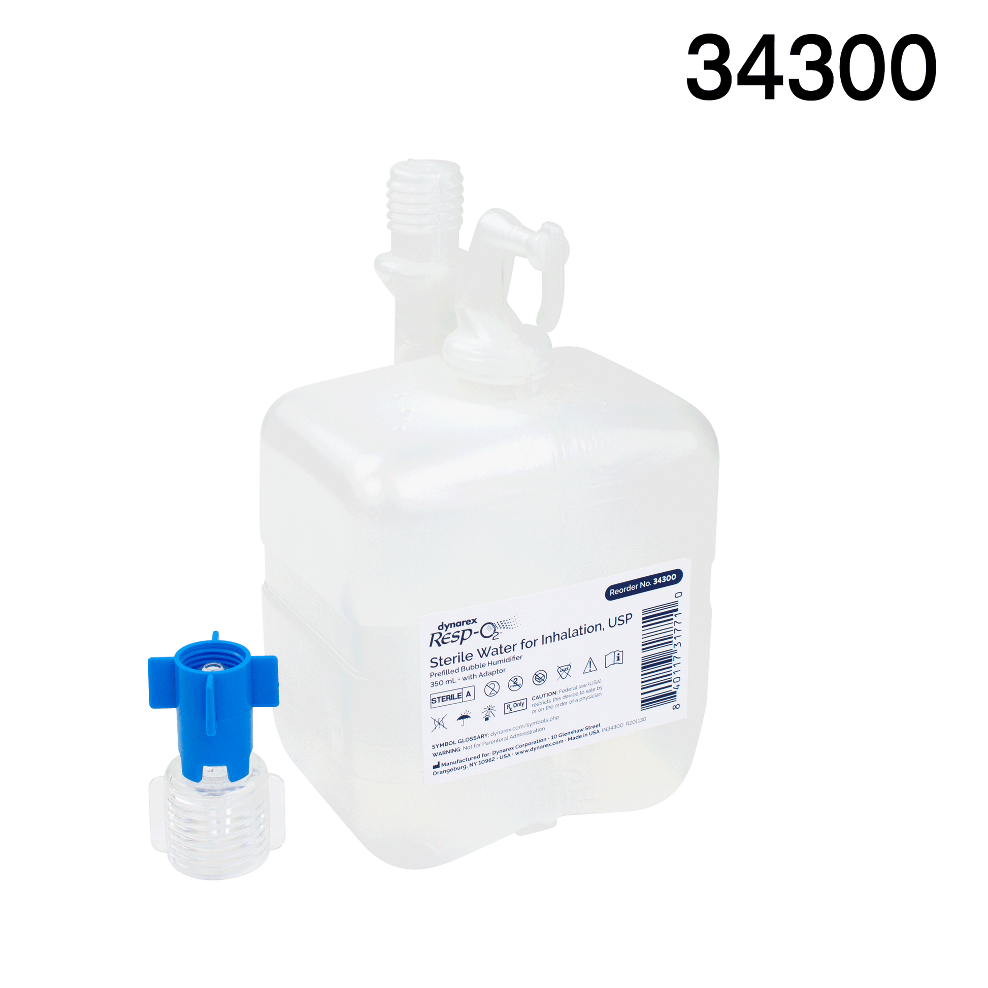 Prefilled Bubble Humidifier