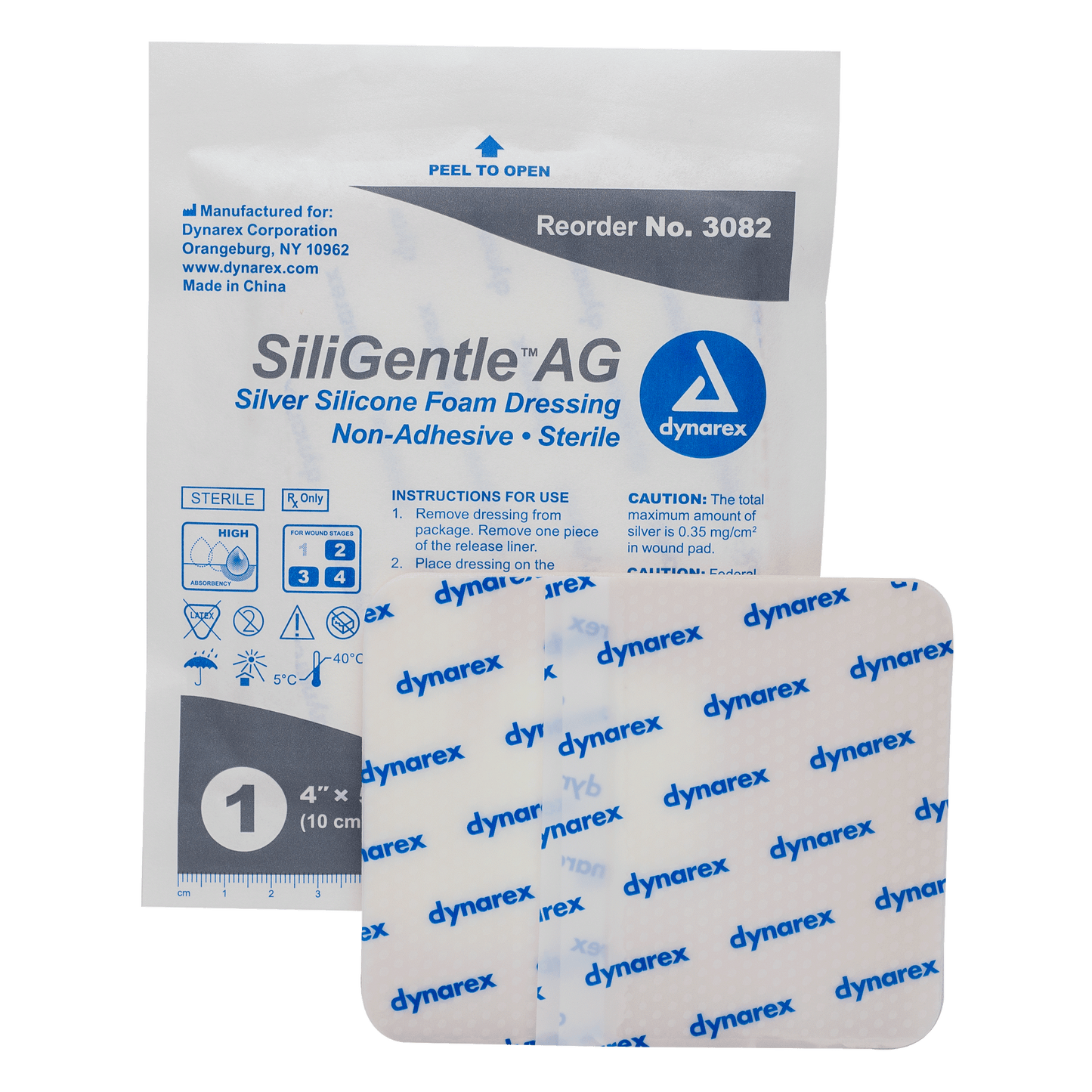 SiliGentle™ AG Silicone Foam Dressings