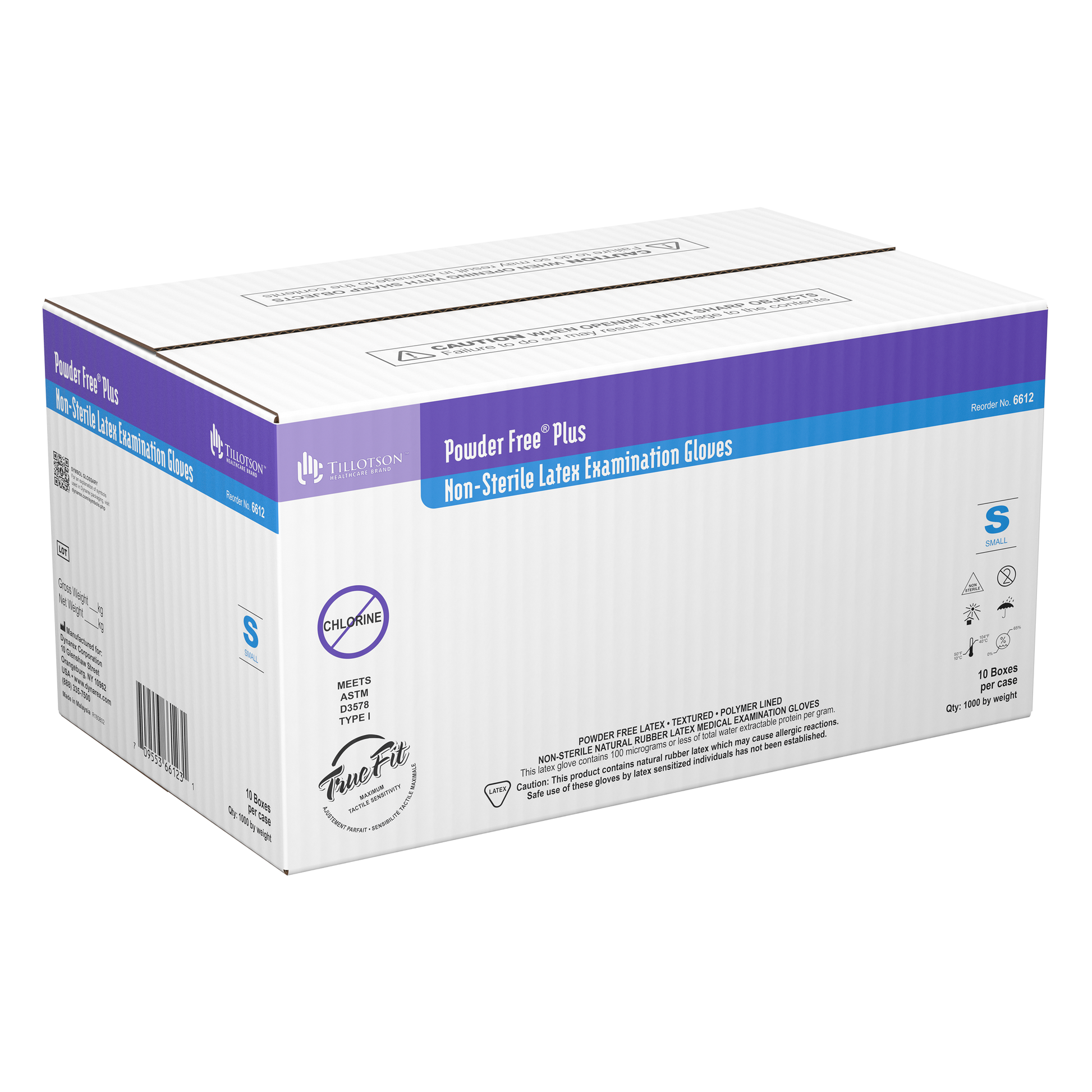 Powder-Free Plus Latex Exam Gloves