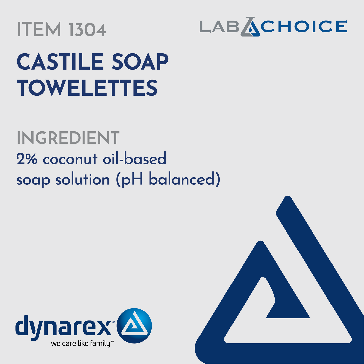 Castile Soap Towelettes, 5" x 7"