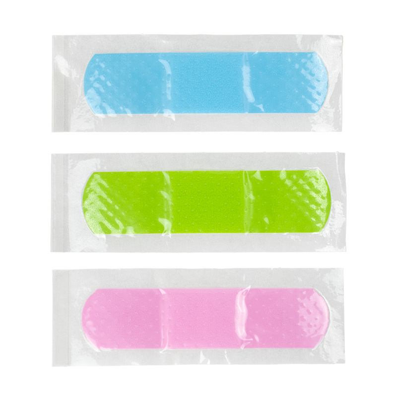 Adhesive Plastic NEON Bandages  3/4 x 3"