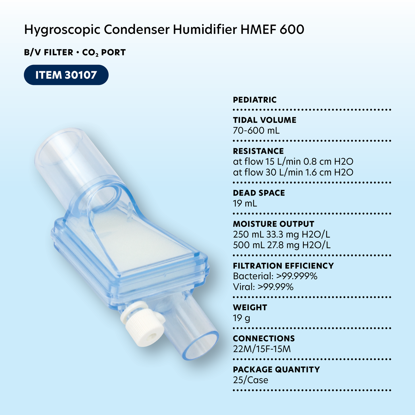 Hygroscopic Condenser Humidifier HMEF