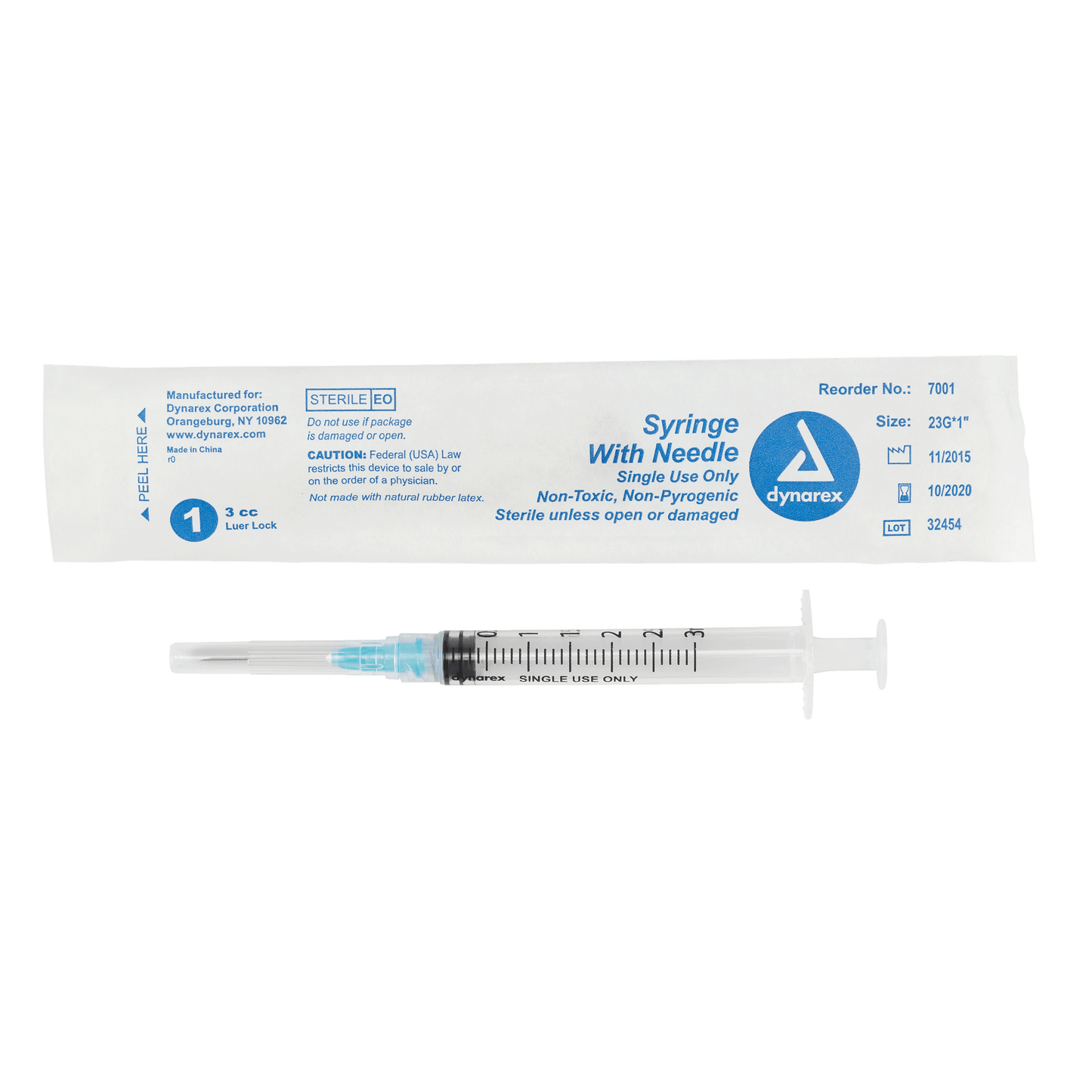 Syringes with Needle