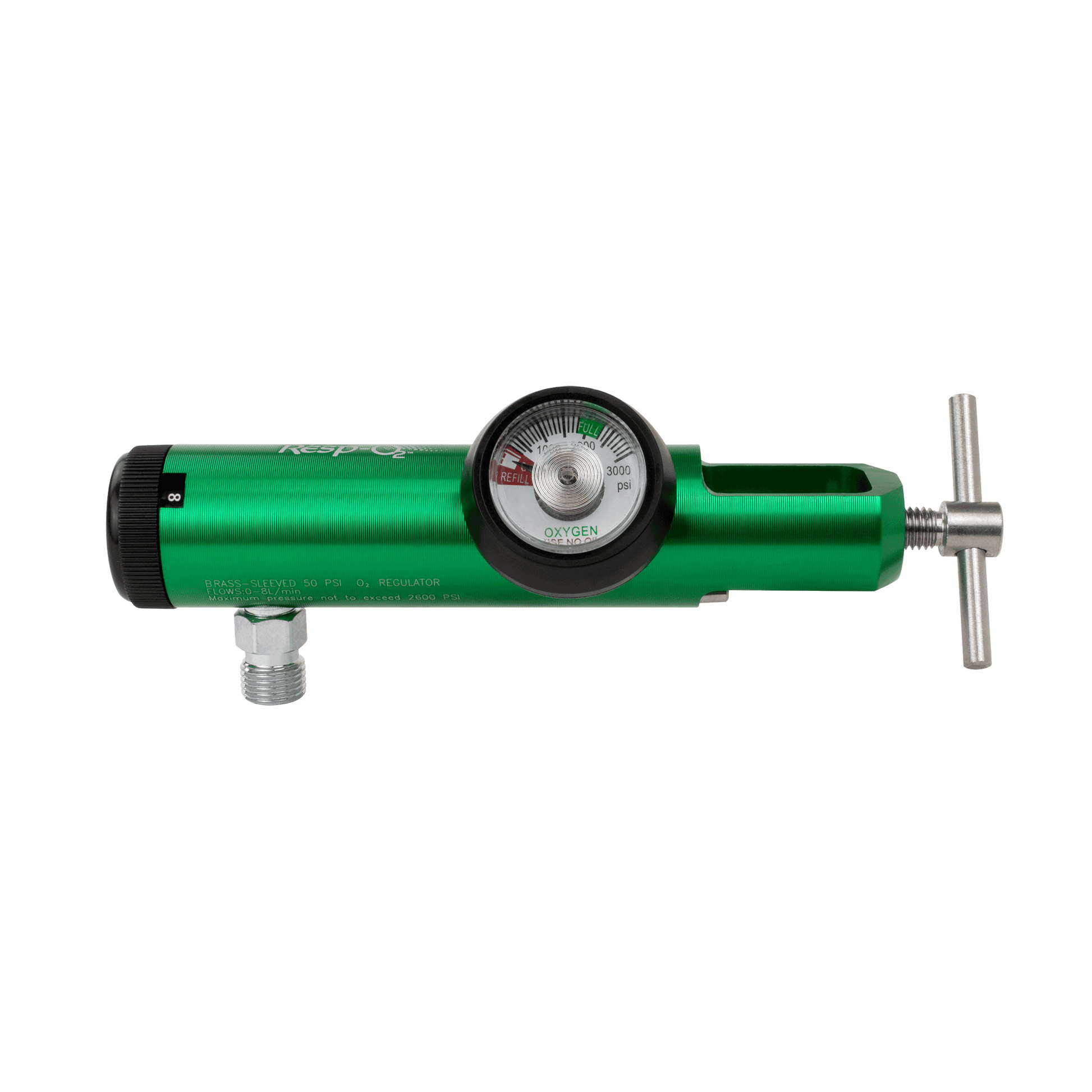 CGA 870 Style Oxygen Regulators & Wrench