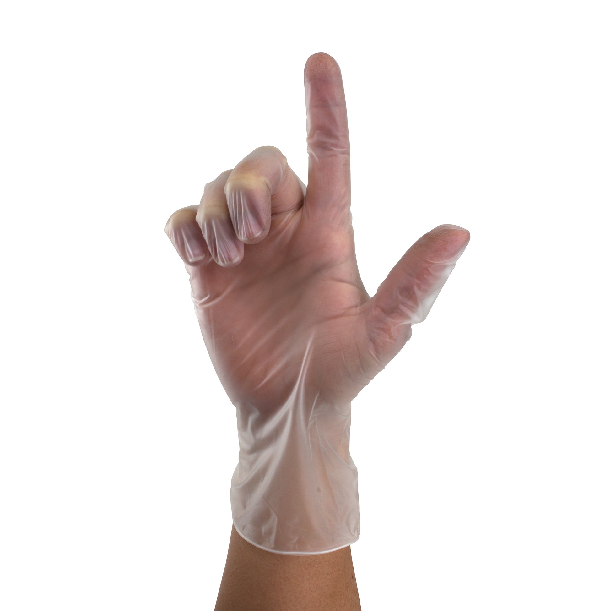 Safe-Touch Vinyl Exam Gloves, Powder-Free