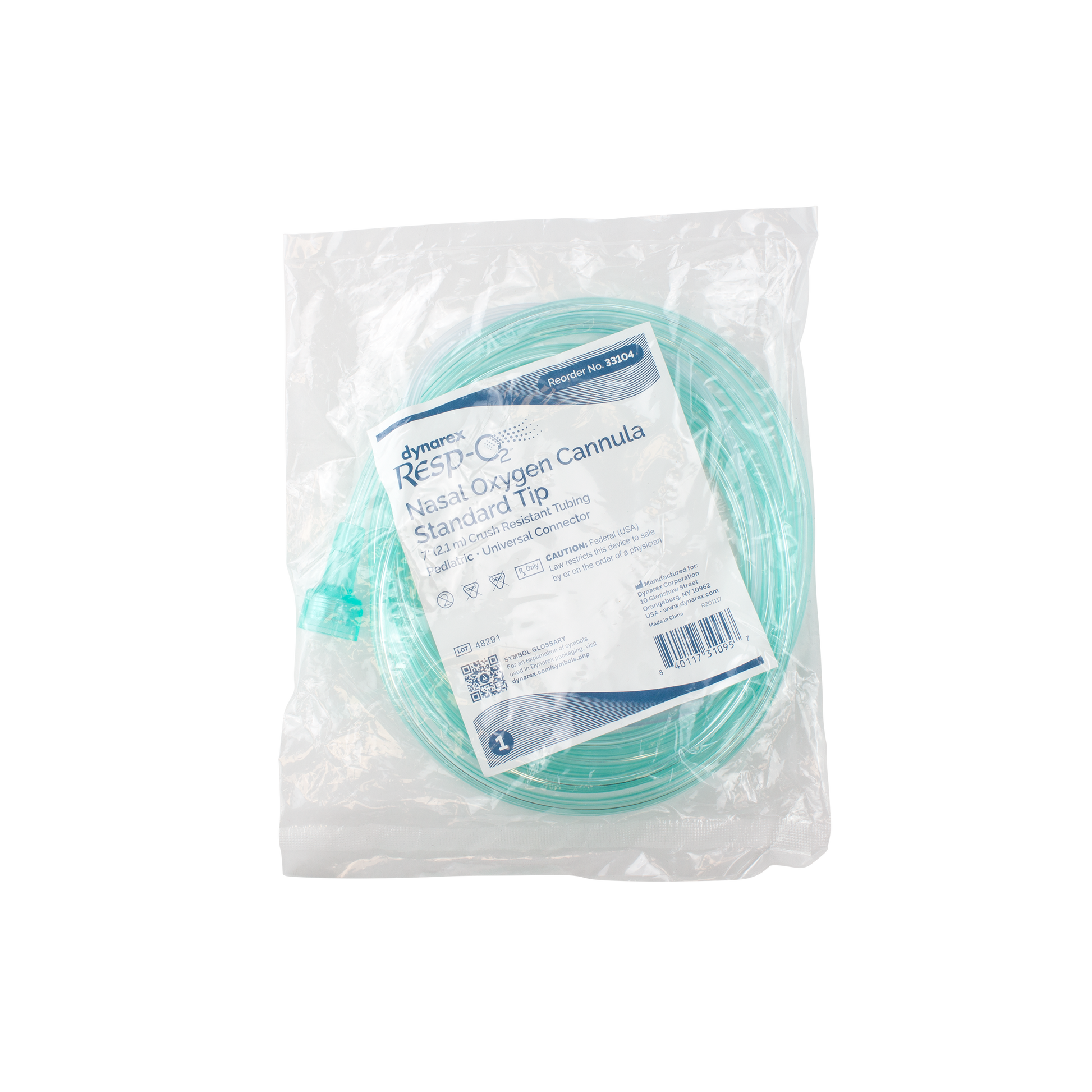Nasal Oxygen Cannula - Standard Tip