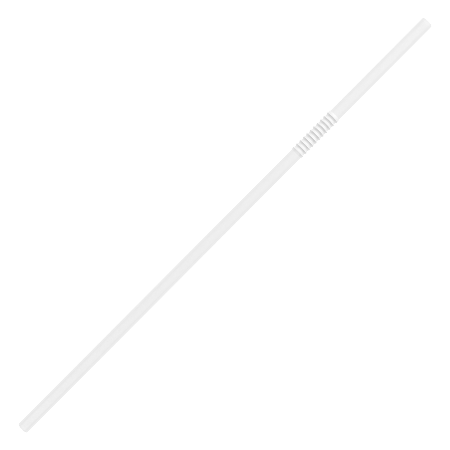 Flexible Plastic Drinking Straws 7 3/4in (Length)