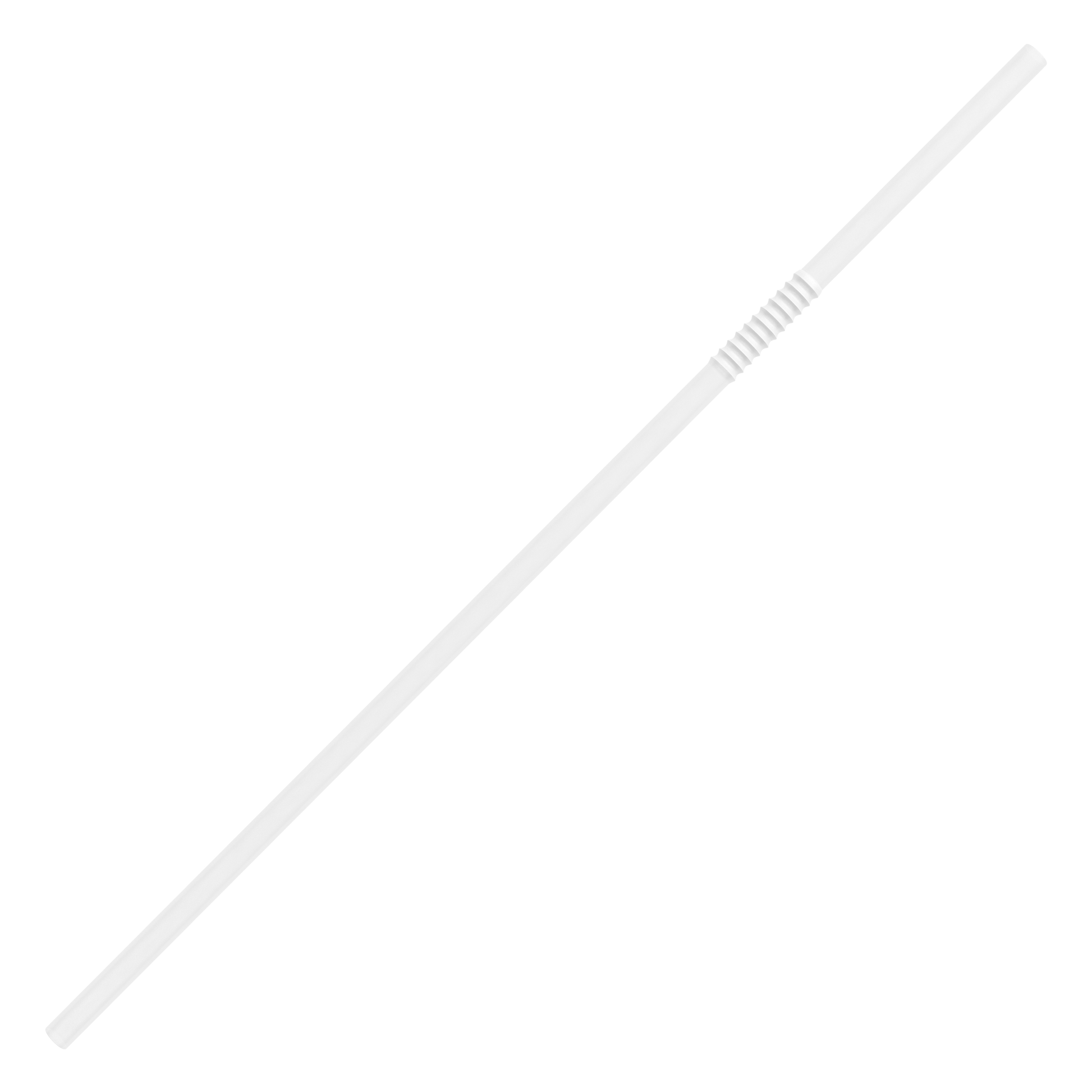 Flexible Plastic Drinking Straws 7 3/4in (Length)
