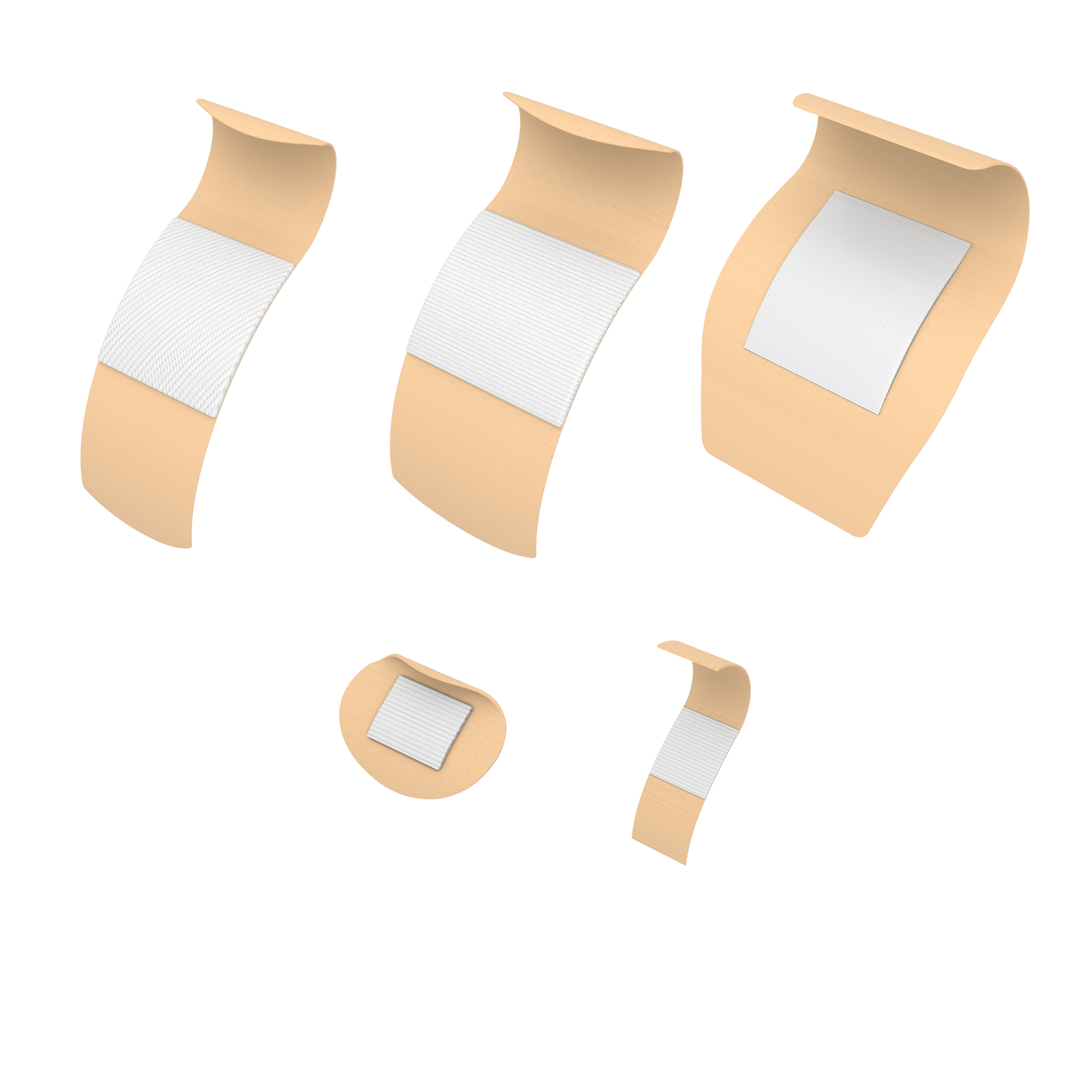 Sheer Plastic Adhesive Bandages — Sterile