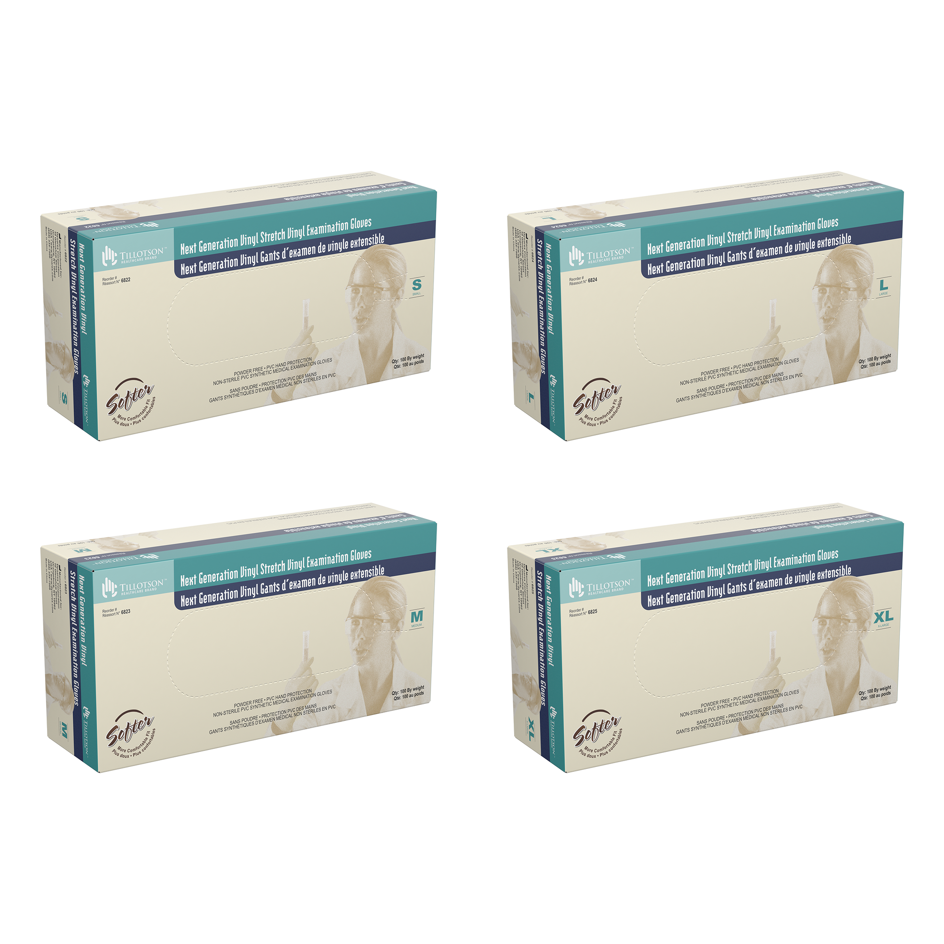 Next Generation Stretch Vinyl Exam Gloves