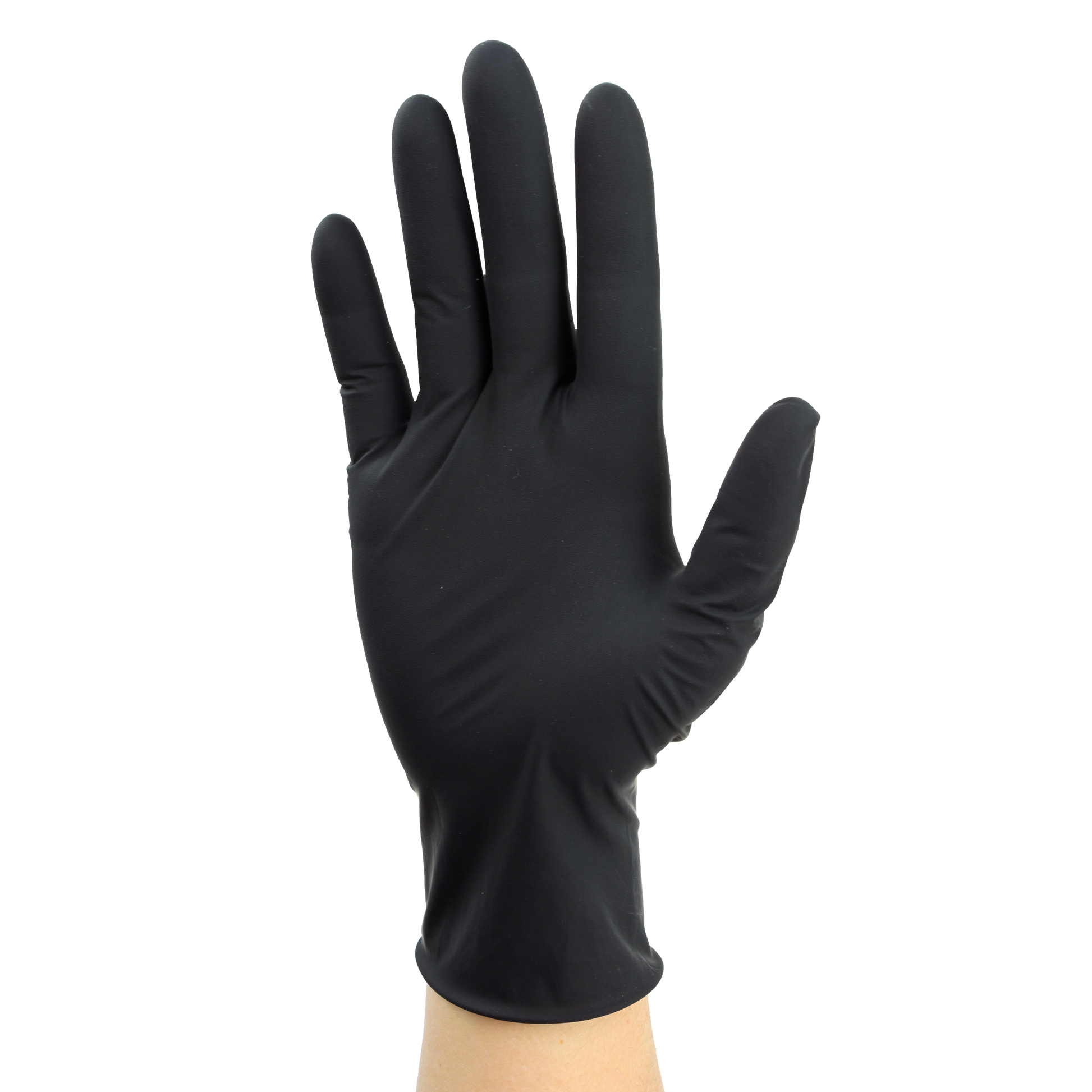 Black Arrow Latex Exam Gloves, Powder-Free