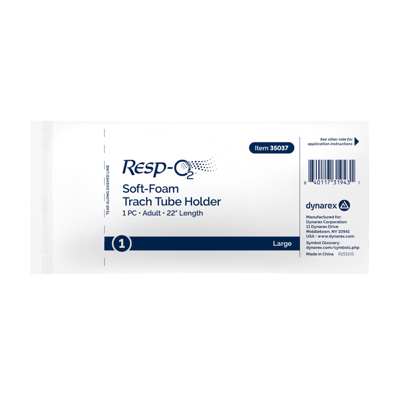 Soft-Foam Trach Tube Holders