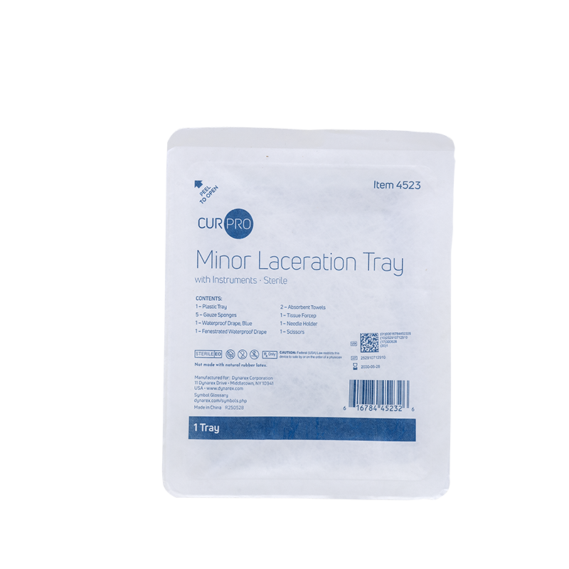 Minor Laceration Tray w/ Instruments