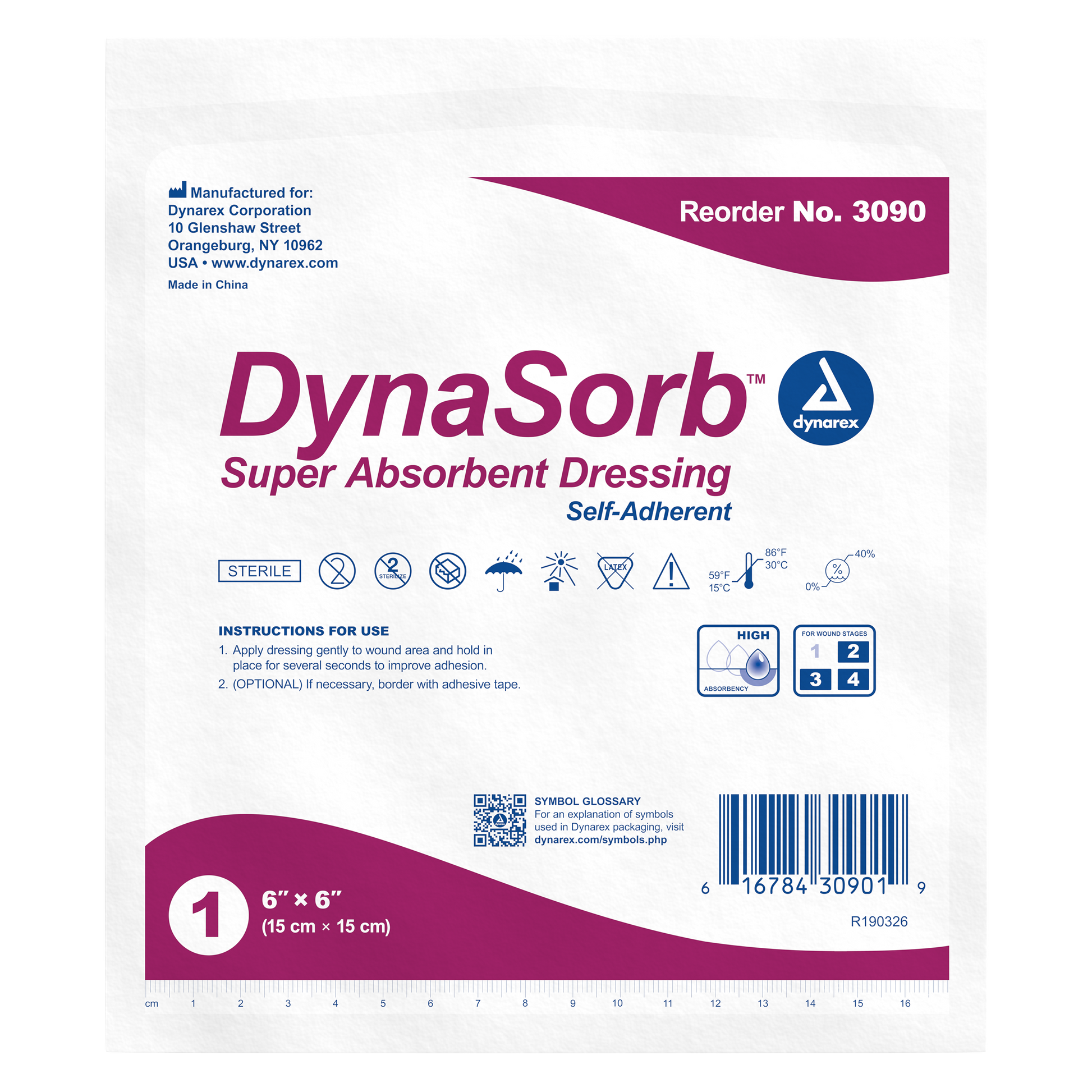 DynaSorb™ Super Absorbent Dressings