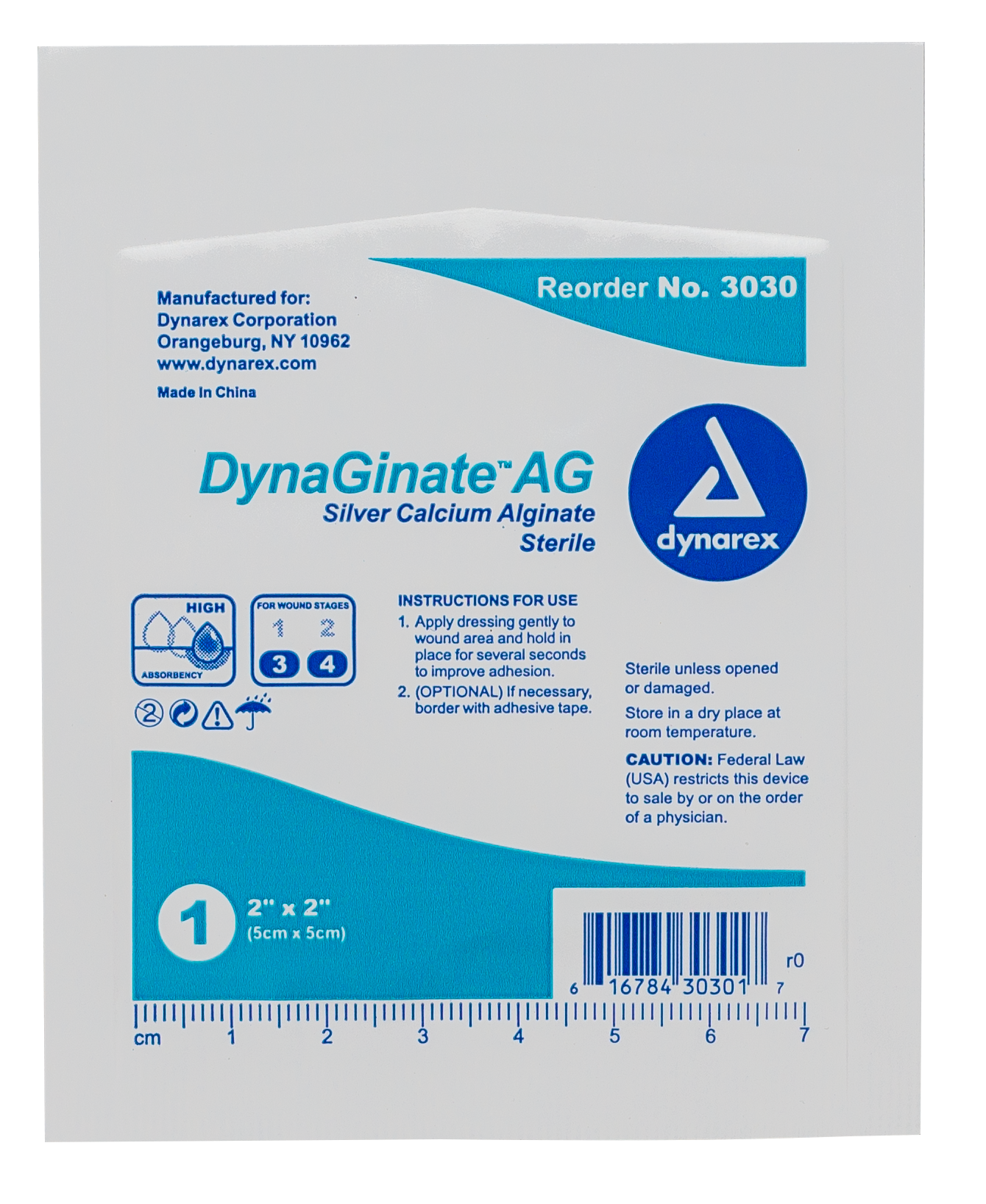 DynaGinate™ AG Calcium Alginate Dressings