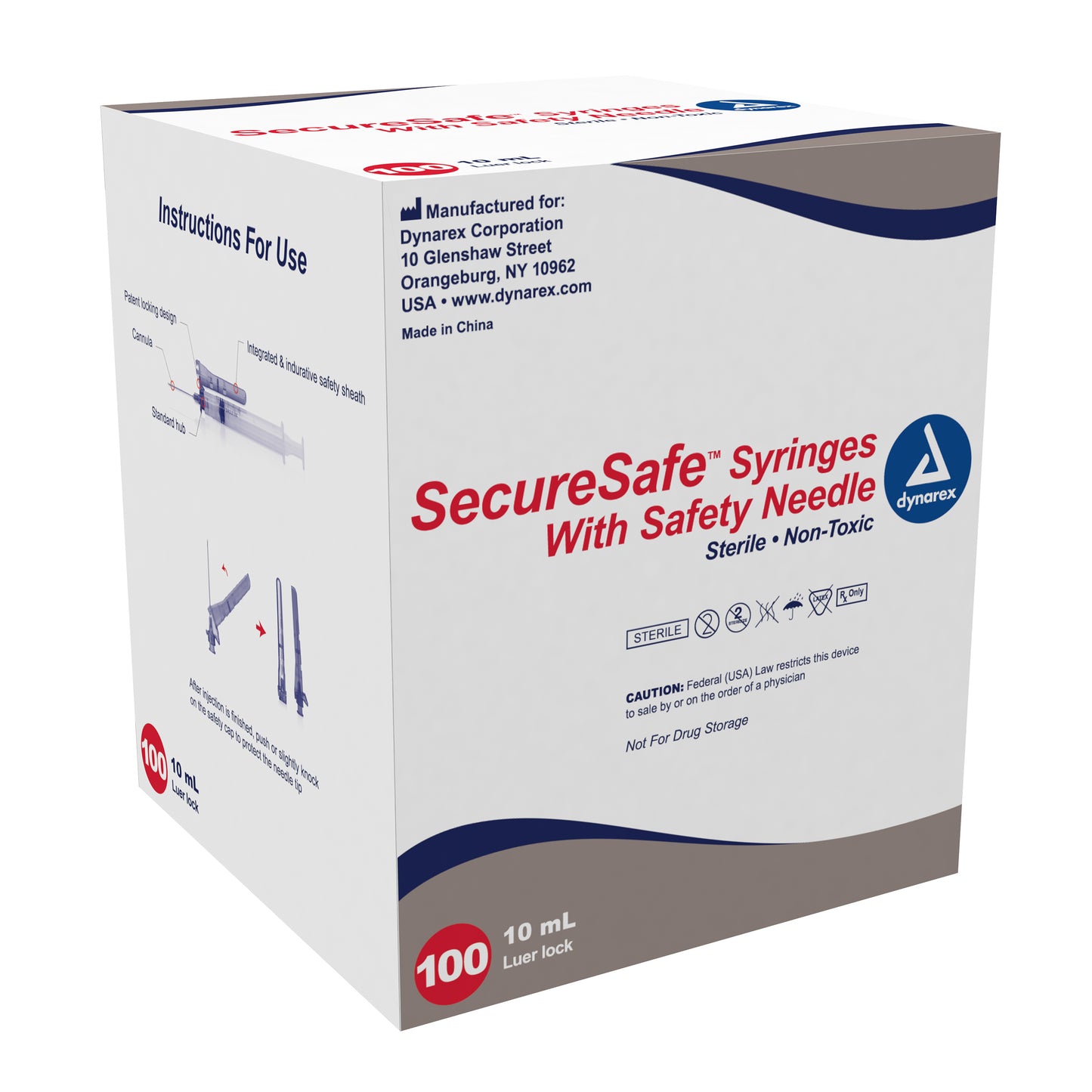 SecureSafe™ Syringes with Safety Needle