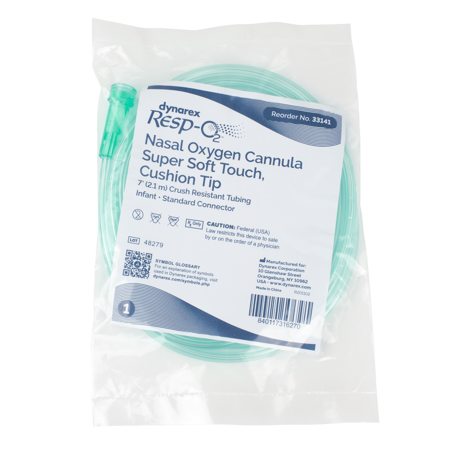 Nasal Oxygen Cannulas - Super Soft Touch -  Cushion Tip