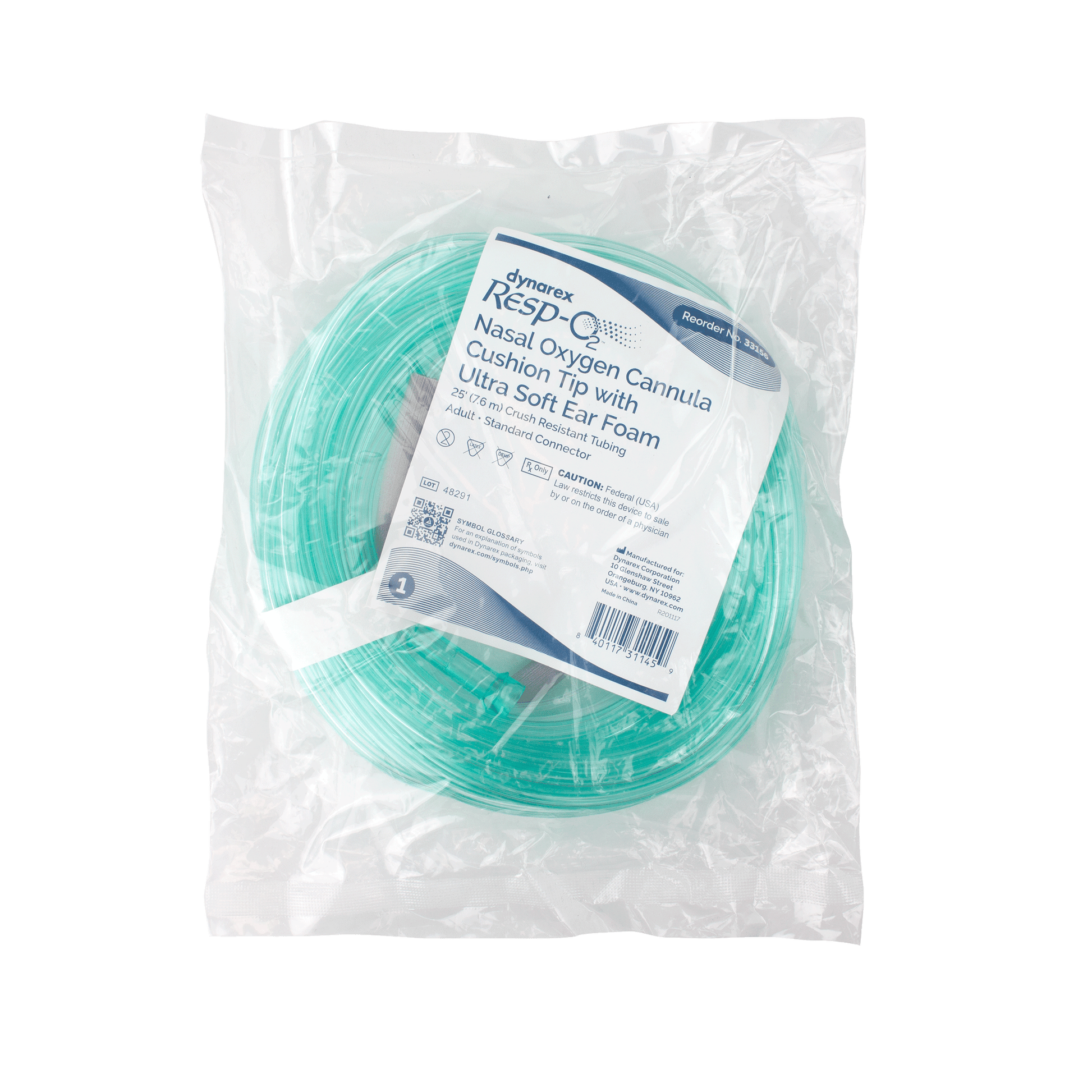 Nasal Oxygen Cannulas - Cushion Tip with Ultra Soft Ear Foam