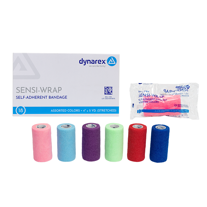 Sensi-Wrap Self-Adherent Bandage Rolls
