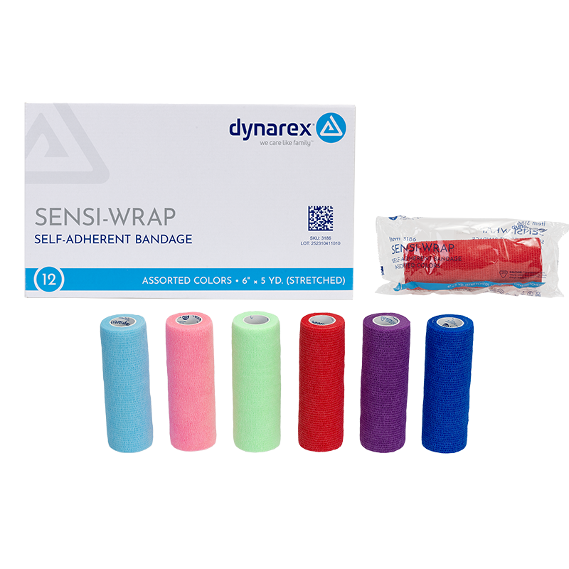 Sensi-Wrap Self-Adherent Bandage Rolls