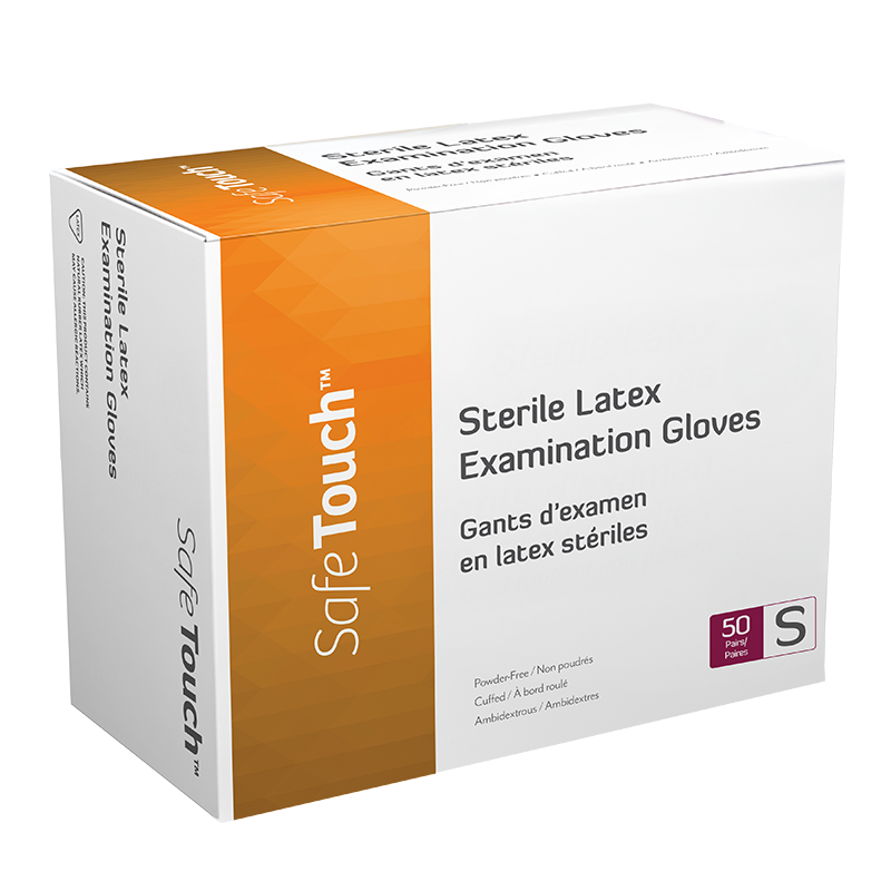 Sterile Latex Exam Gloves, Powder-Free