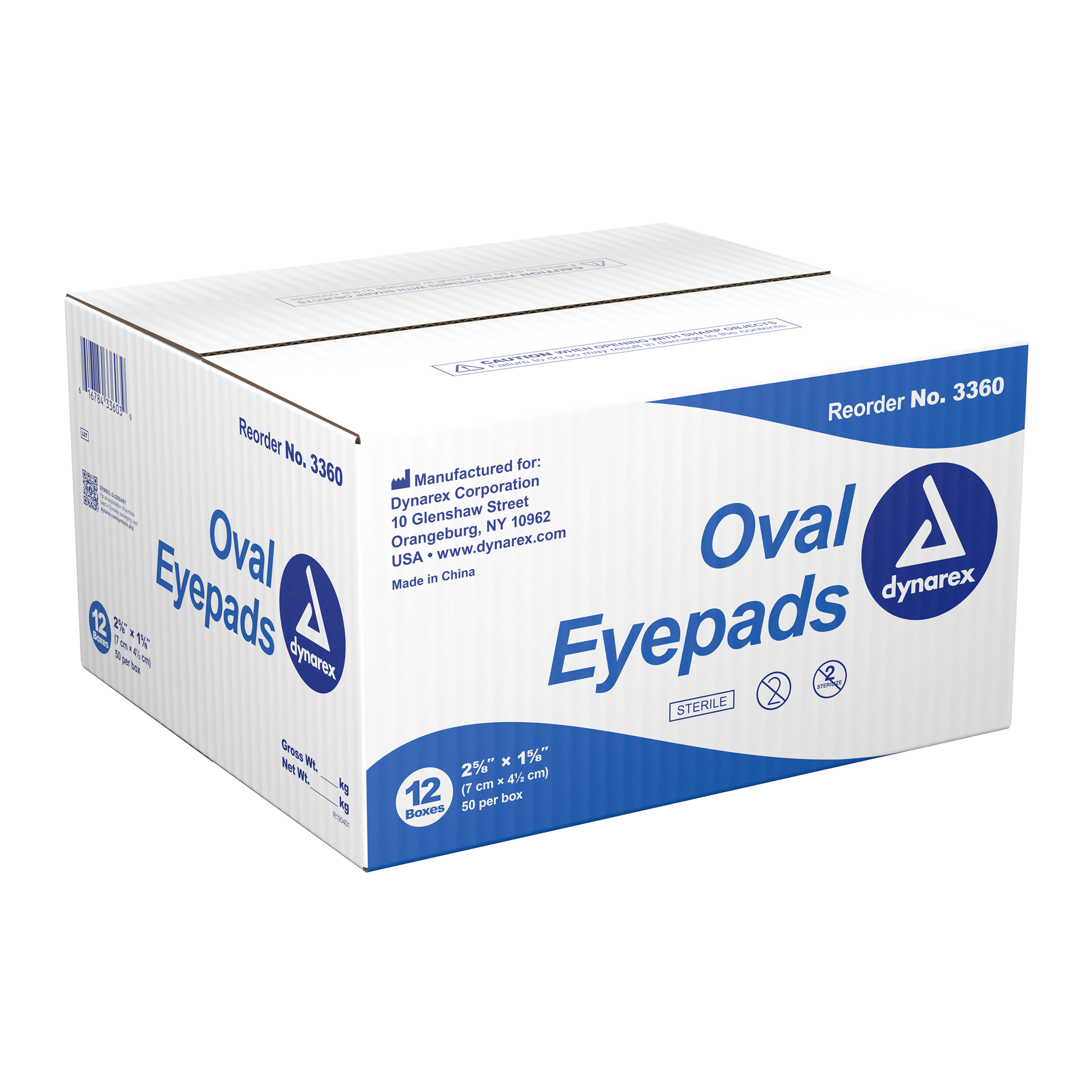 Oval Eye Pads