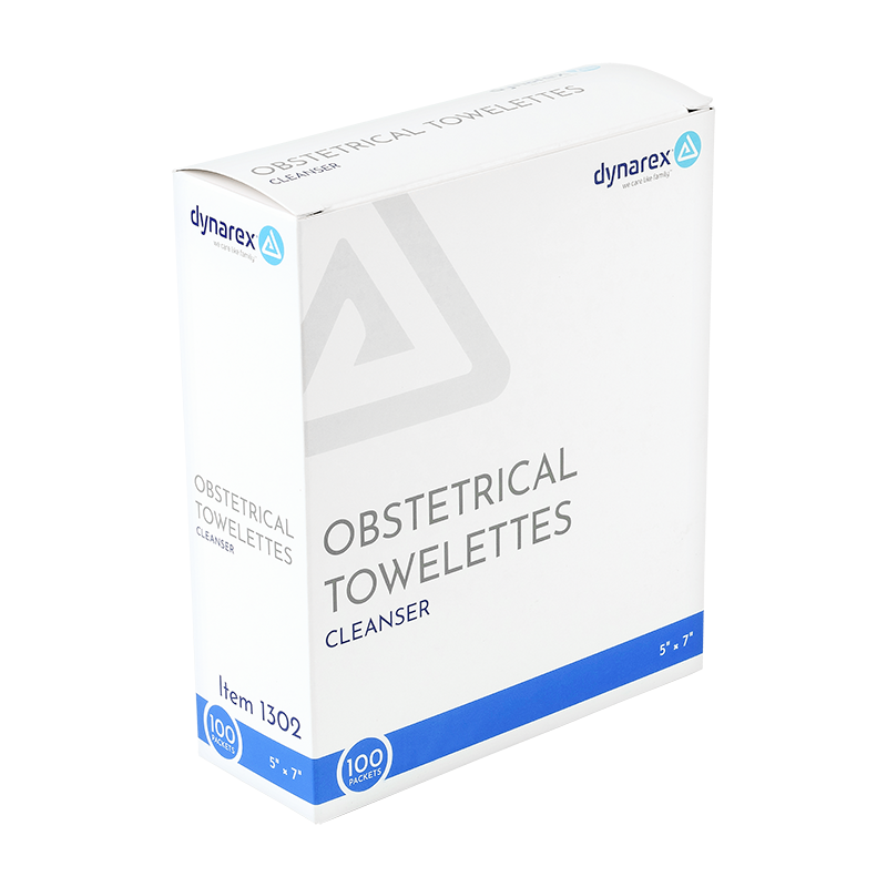 Obstetrical Towelettes, 5"x7"
