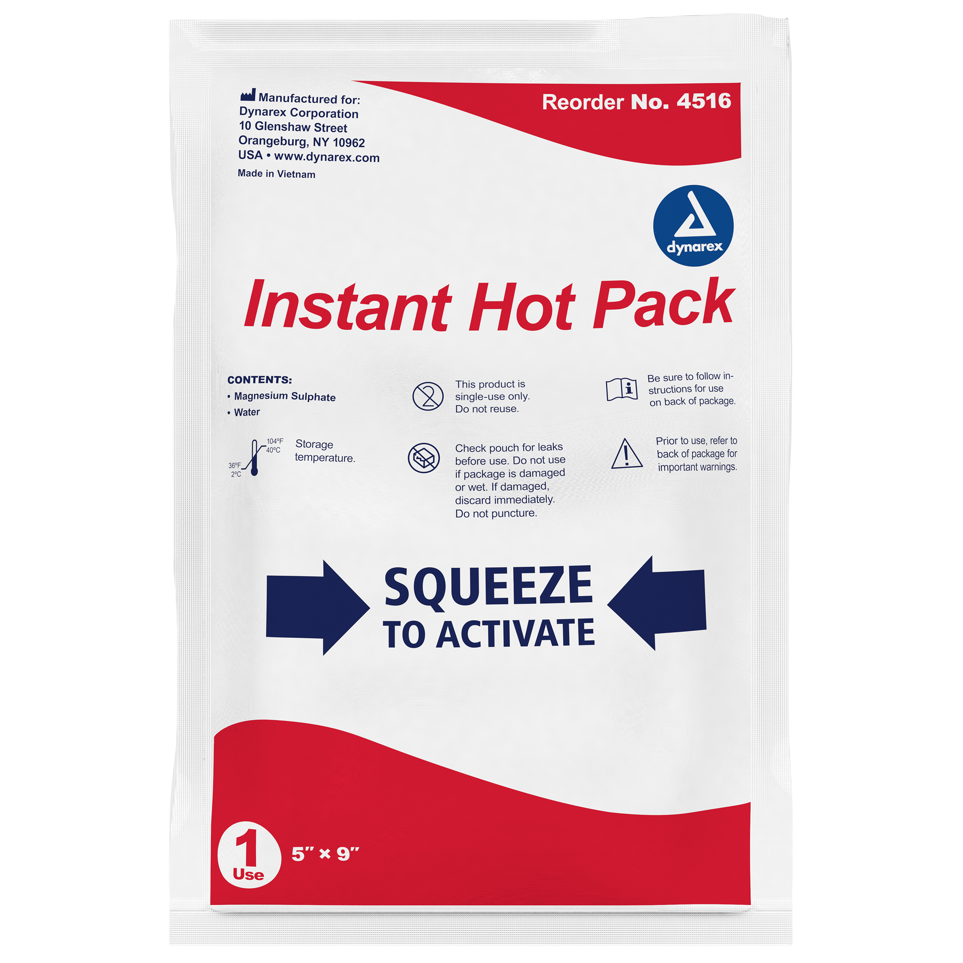 Instant Hot and Cold Packs