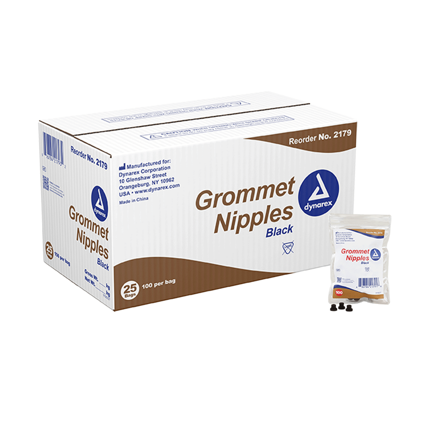 Grommet Nipples Black