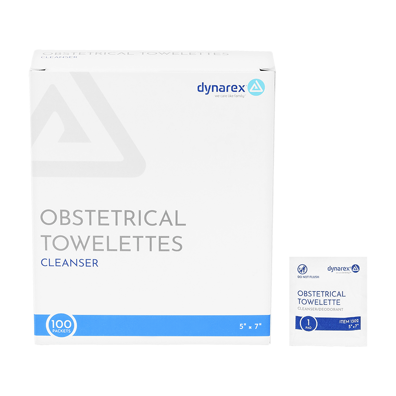 Obstetrical Towelettes, 5"x7"