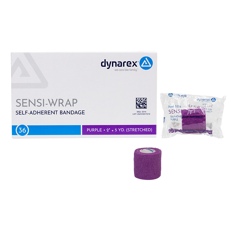 Sensi-Wrap Self-Adherent Bandage Rolls - Not made with Natural Rubber Latex