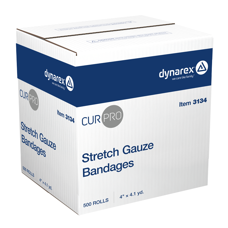 Stretch Gauze Bandages - Individually Wrapped