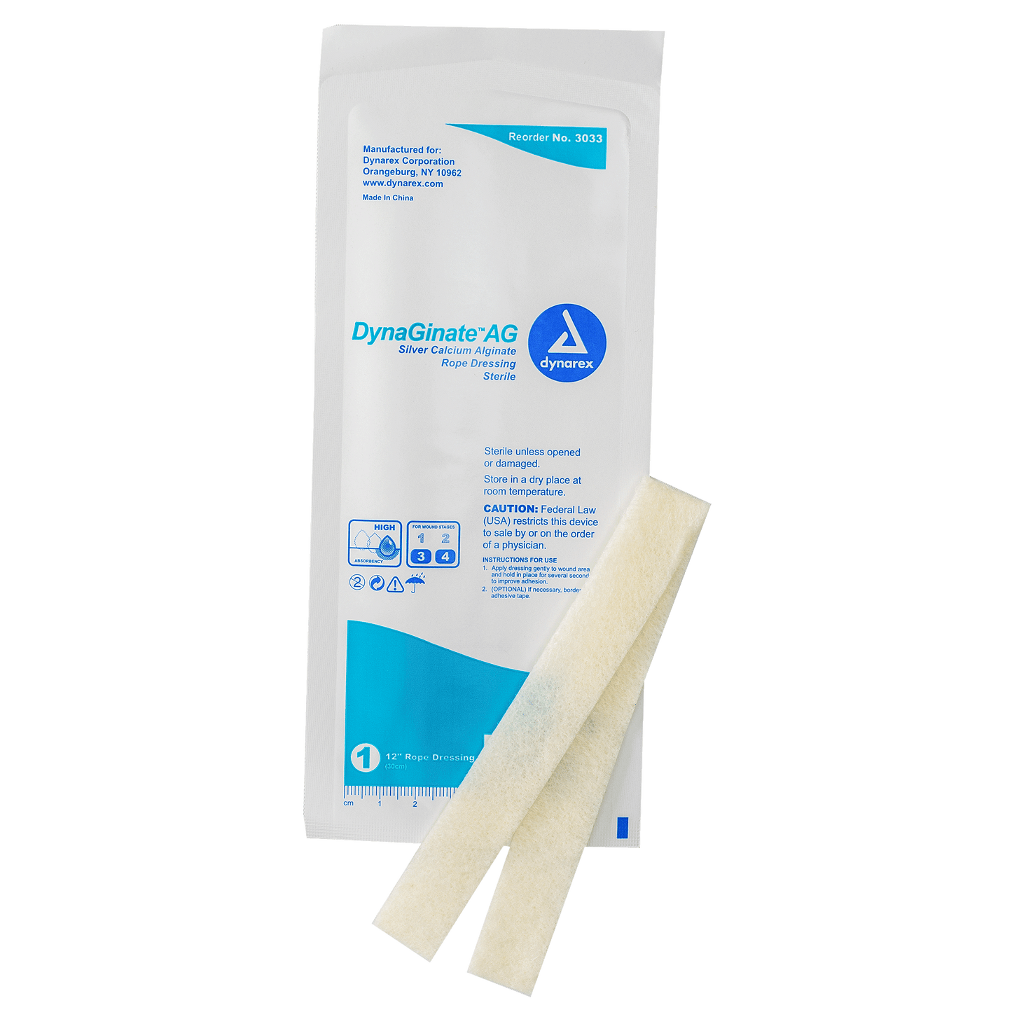 DynaGinate™ AG Calcium Alginate Dressings