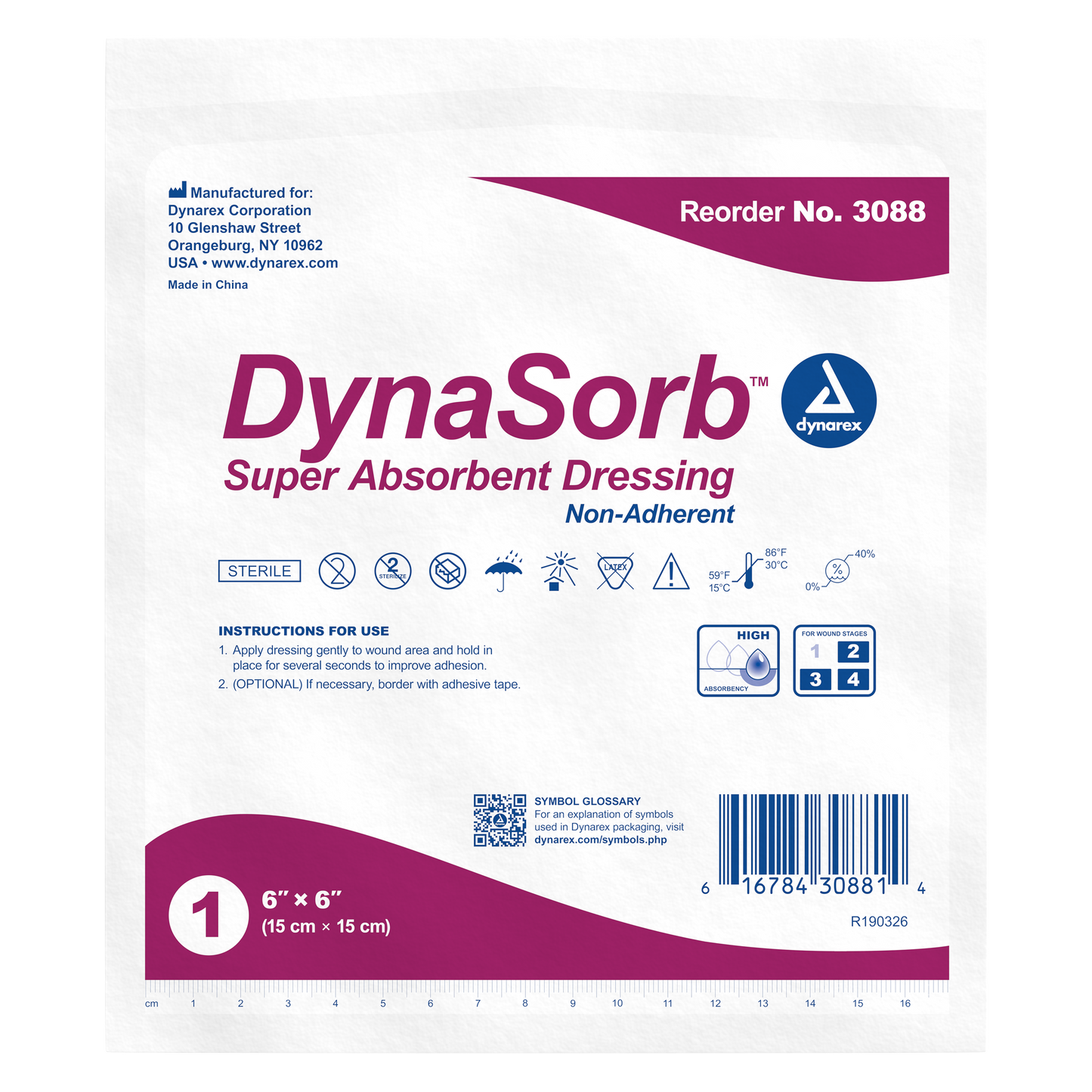 DynaSorb™ Super Absorbent Dressings