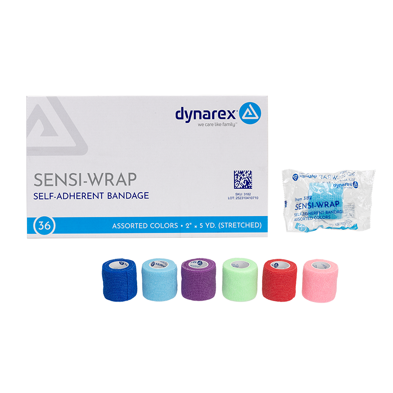 Sensi-Wrap Self-Adherent Bandage Rolls