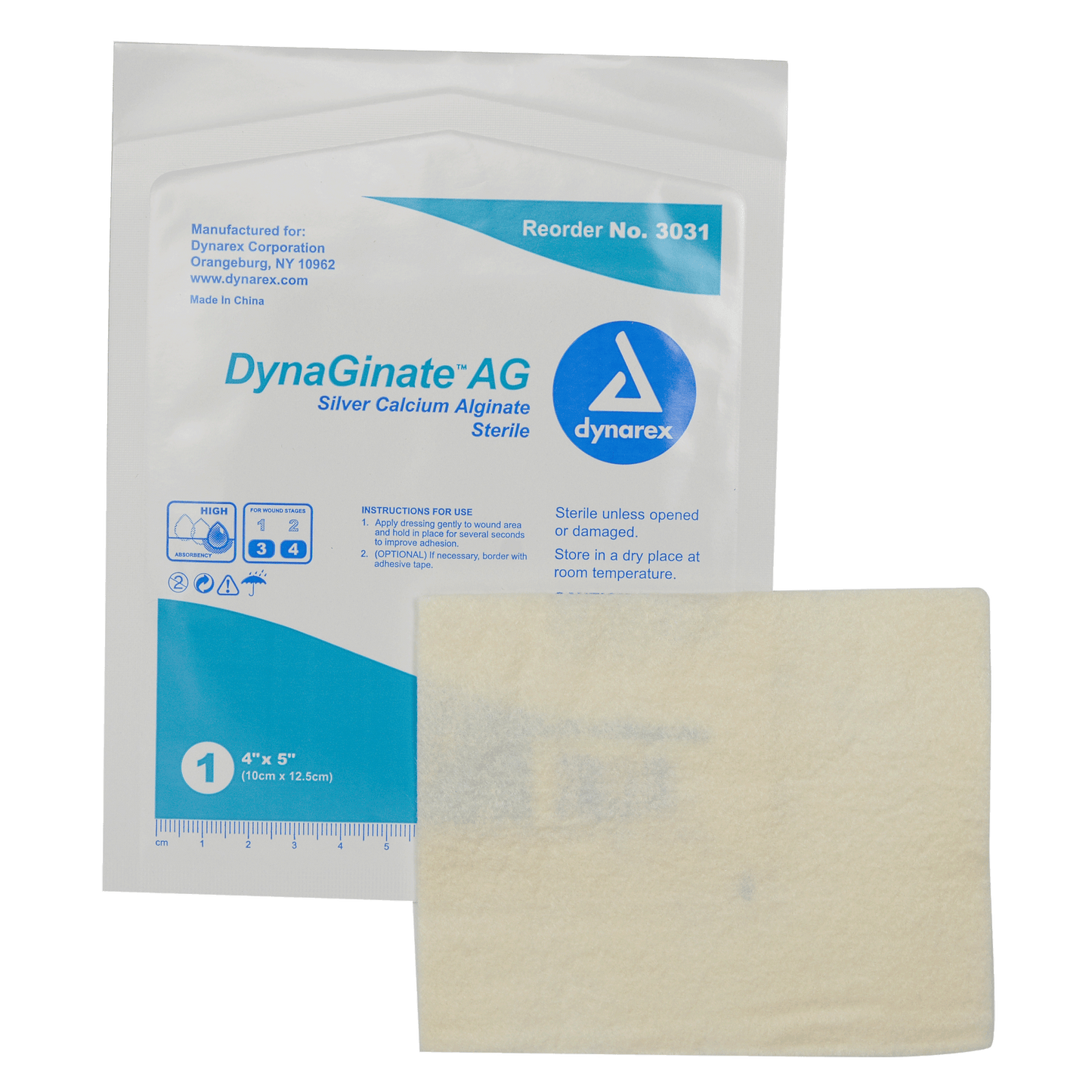 DynaGinate™ AG Calcium Alginate Dressings