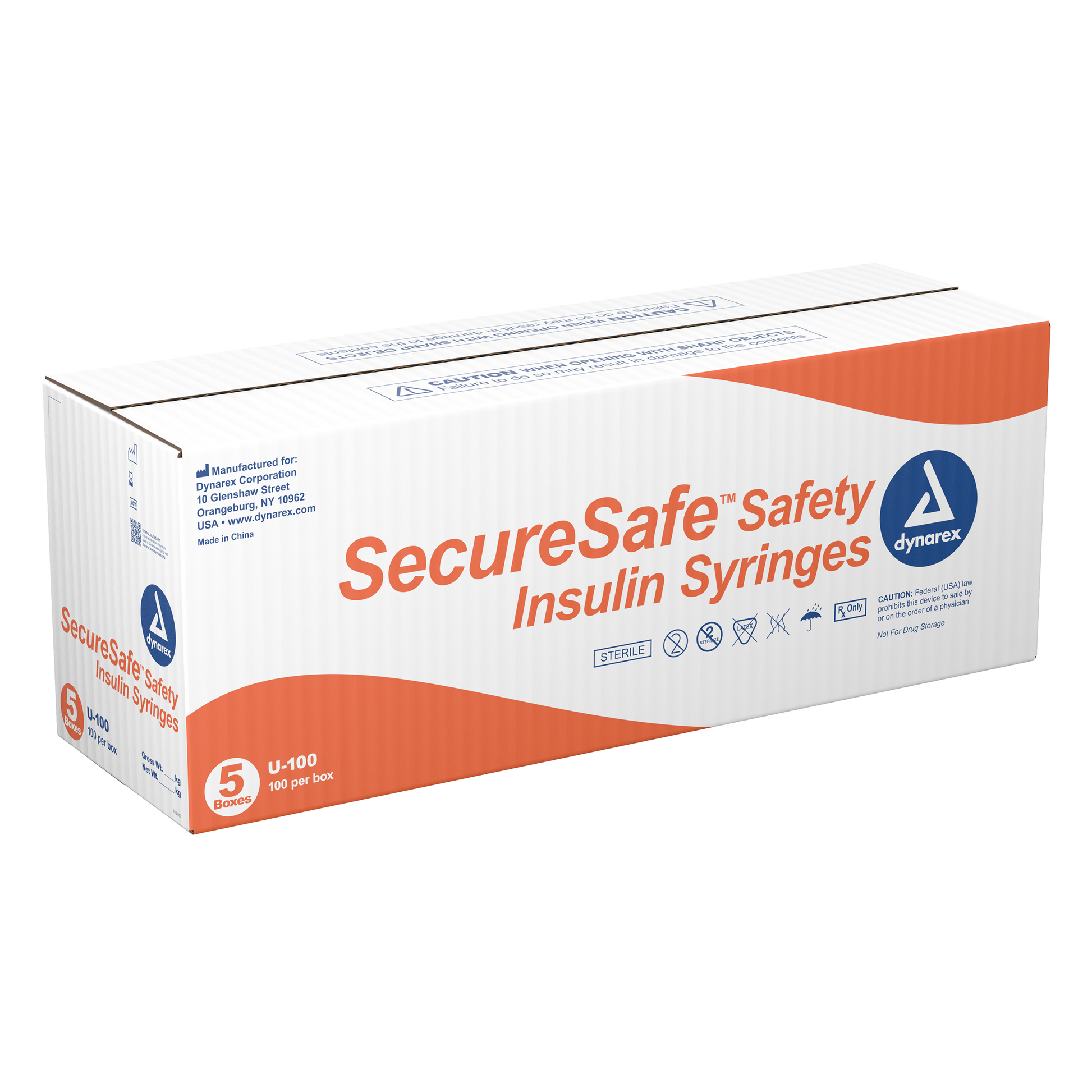 SecureSafe™ Safety Insulin Syringes