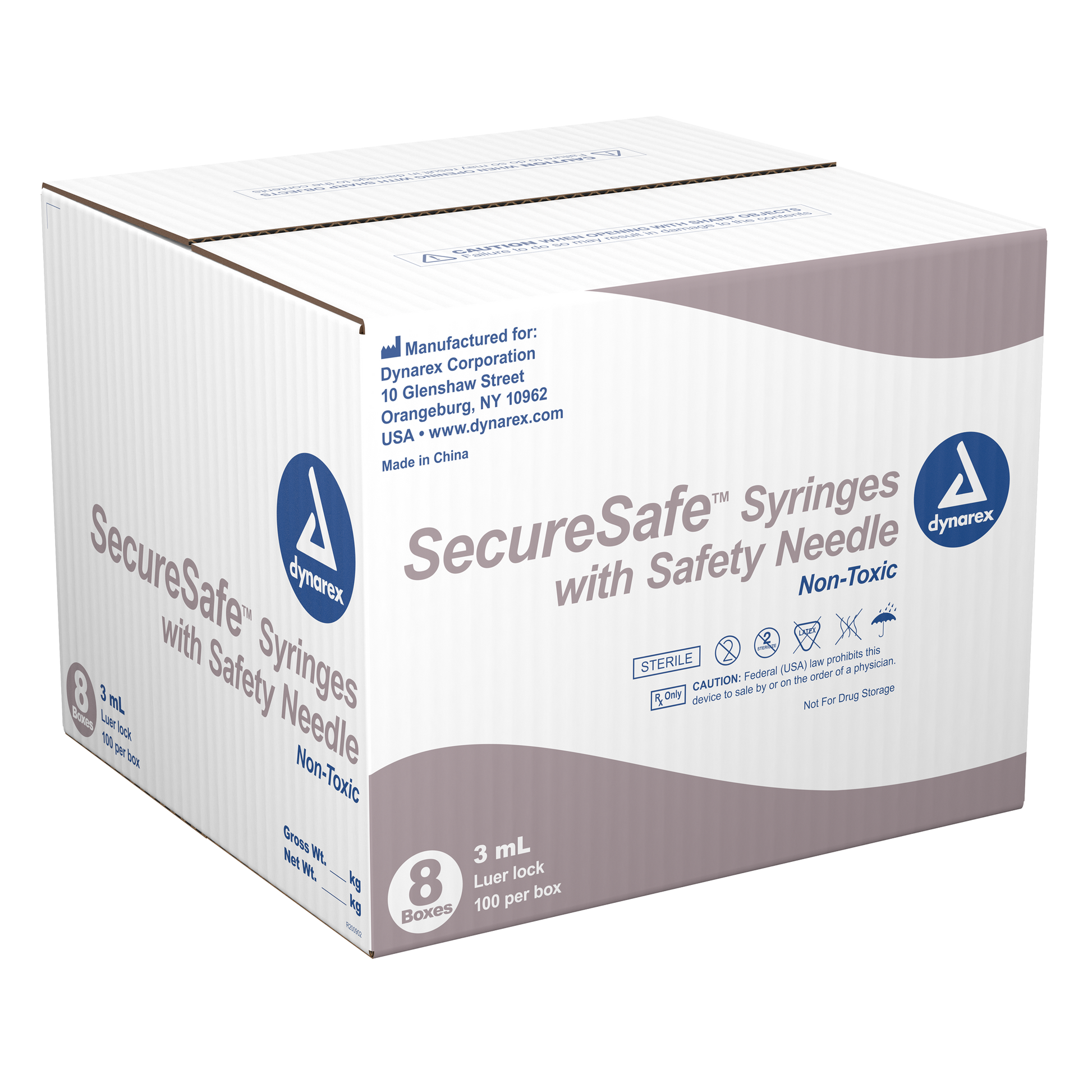 SecureSafe™ Syringes with Safety Needle